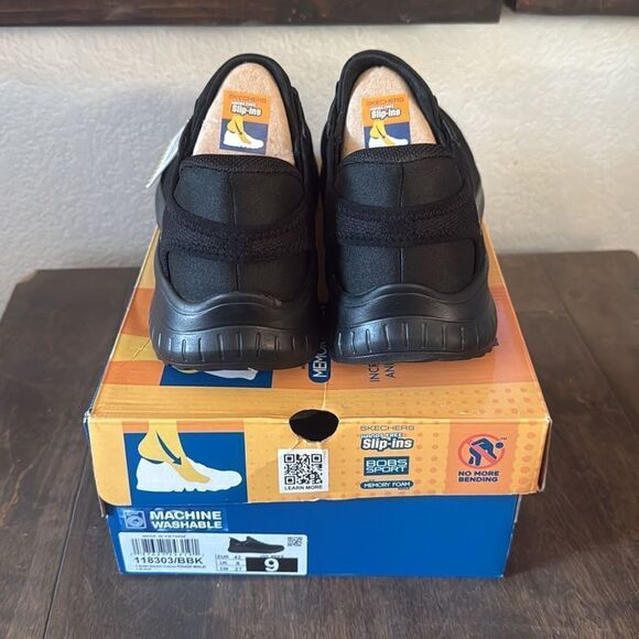 Skechers Men's Squad Chaos-Tough Walk Hands Free Slip-ins Sneaker Sz-9 Mens - Picture 7 of 14